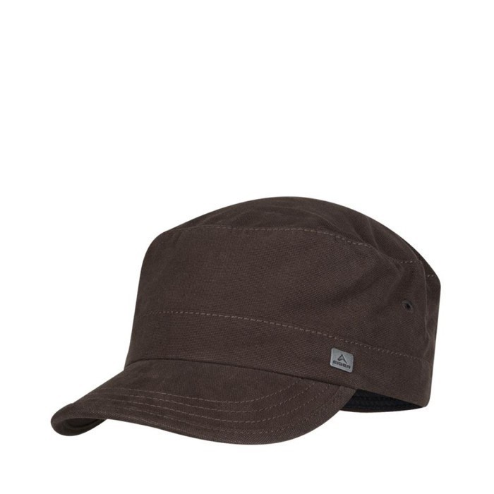 topi Topi Pria Eiger Original Commando Metal 1.0 - Brown(P6C6) topi pria polos topi pria original to