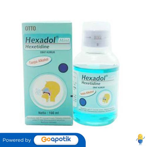 Hexadol Mint Larutan 100 Ml