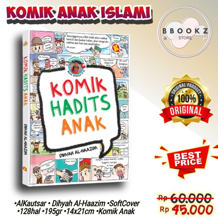 

NEW KOMIK HADIST ANAK 01 02 03 Paket Komik Islami Anak Belajar Hadis