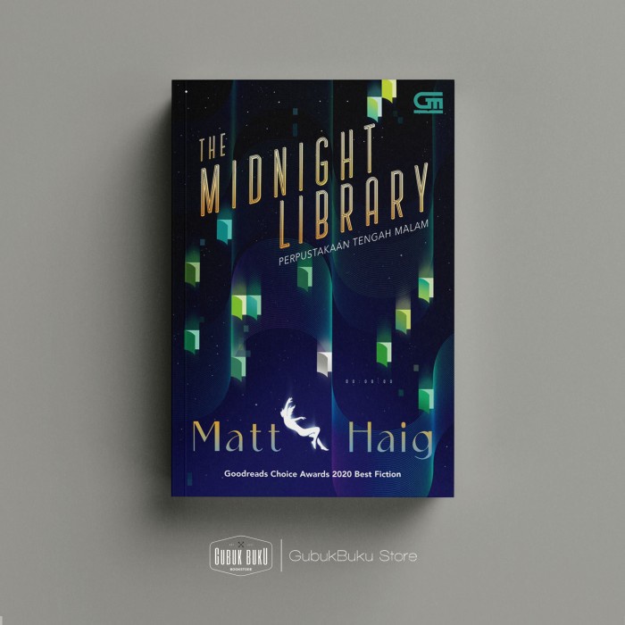 

NEW Buku Novel Perpustakaan Tengah Malam (The Midnight Library) Matt Haig