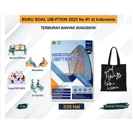 HOT SALE VERSI TERBARU UMPTKIN 2023 BUKU SOAL & PEMBAHASAN UMPTKIN TERLARIS