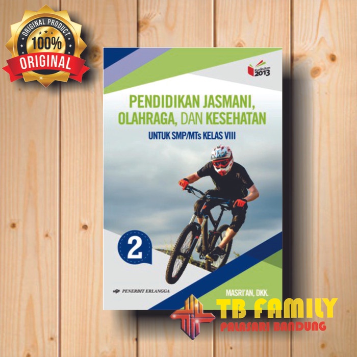 PROMO BUKU PJOK PENJAS SMP KELAS 8 PENERBIT ERLANGGA TERLARIS