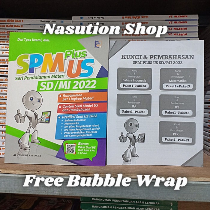 

NEW Buku Spm Plus US SD/MI 2022 Erlangga Original - Seri Pendalaman Materi