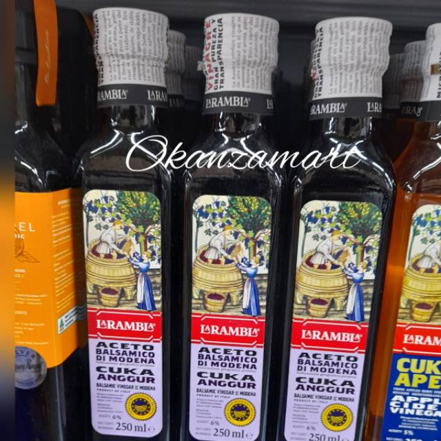 

La Rambla Balsamic Vinegar/Cuka Anggur 250ml