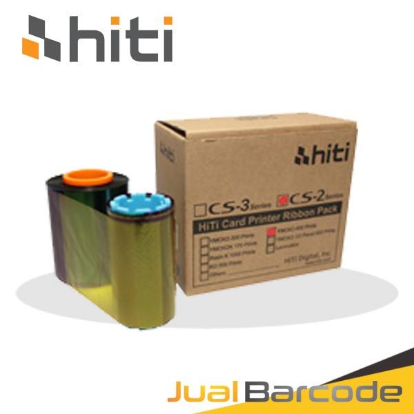 

RIBBON COLOR PRINTER HITI CS 200 - TINTA CS-2 SERIES YMCKO 400 PRINT
