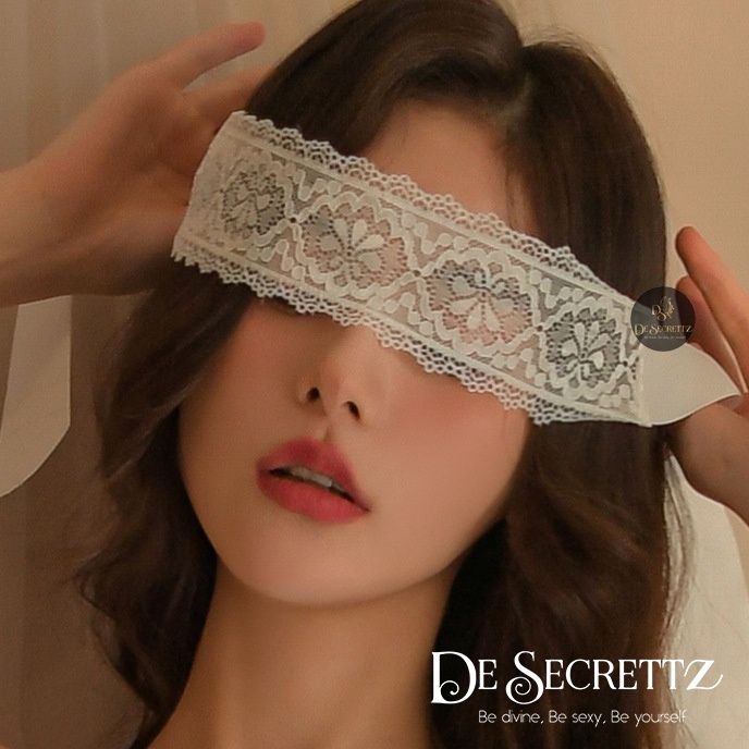 ✨SHOPEE MALL✨ DeSecrettz Eye Mask Lace, Tempation Cosplay For Lingerie buruan