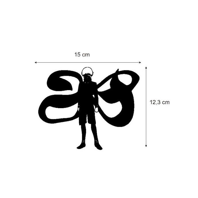 

Stiker Ken Kaneki Rize Kamishiro Kagune Tokyo Ghoul Anime Manga Laptop - Langsung Kirim