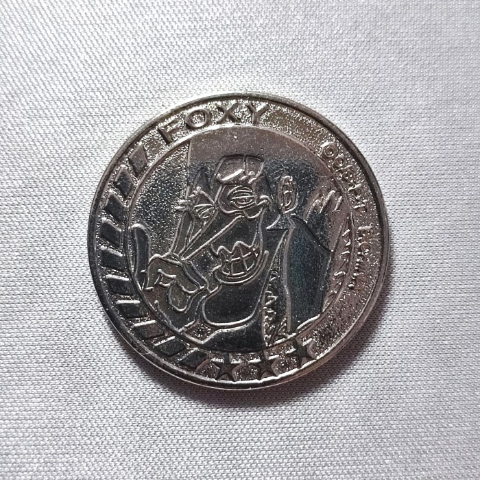 bandai one piece foxy 10 berry coin medal koin diecast rare original jatimulyan.seller