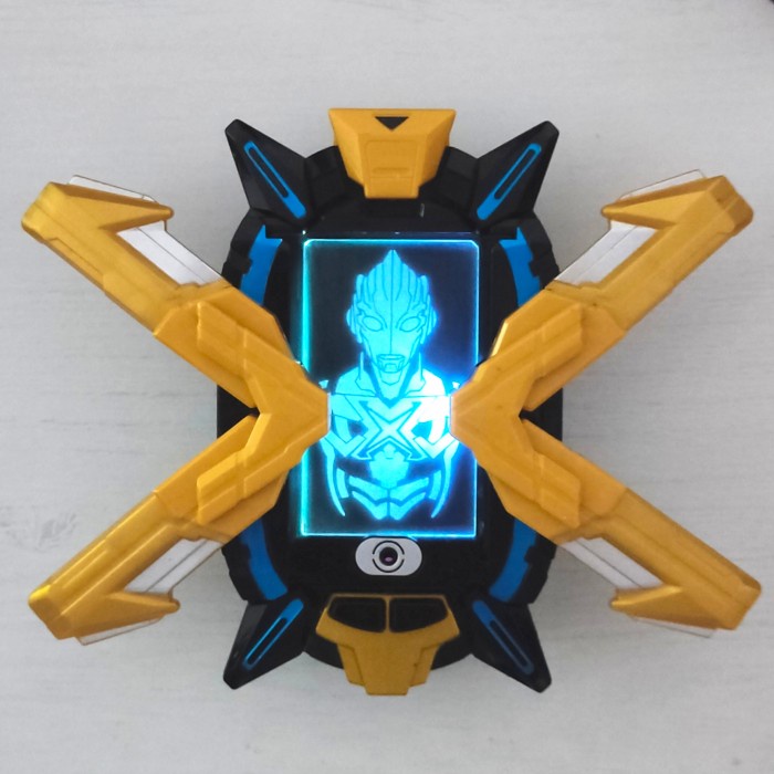 bandai ultraman x dx xdevizer henshin hero cosplay cyber card change jatimulyan.seller