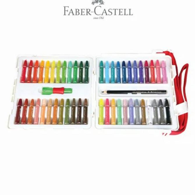 

Terbaru!! CRAYON OIL PASTEL FABER CASTELL 48 WARNA Baru|Kode 1250