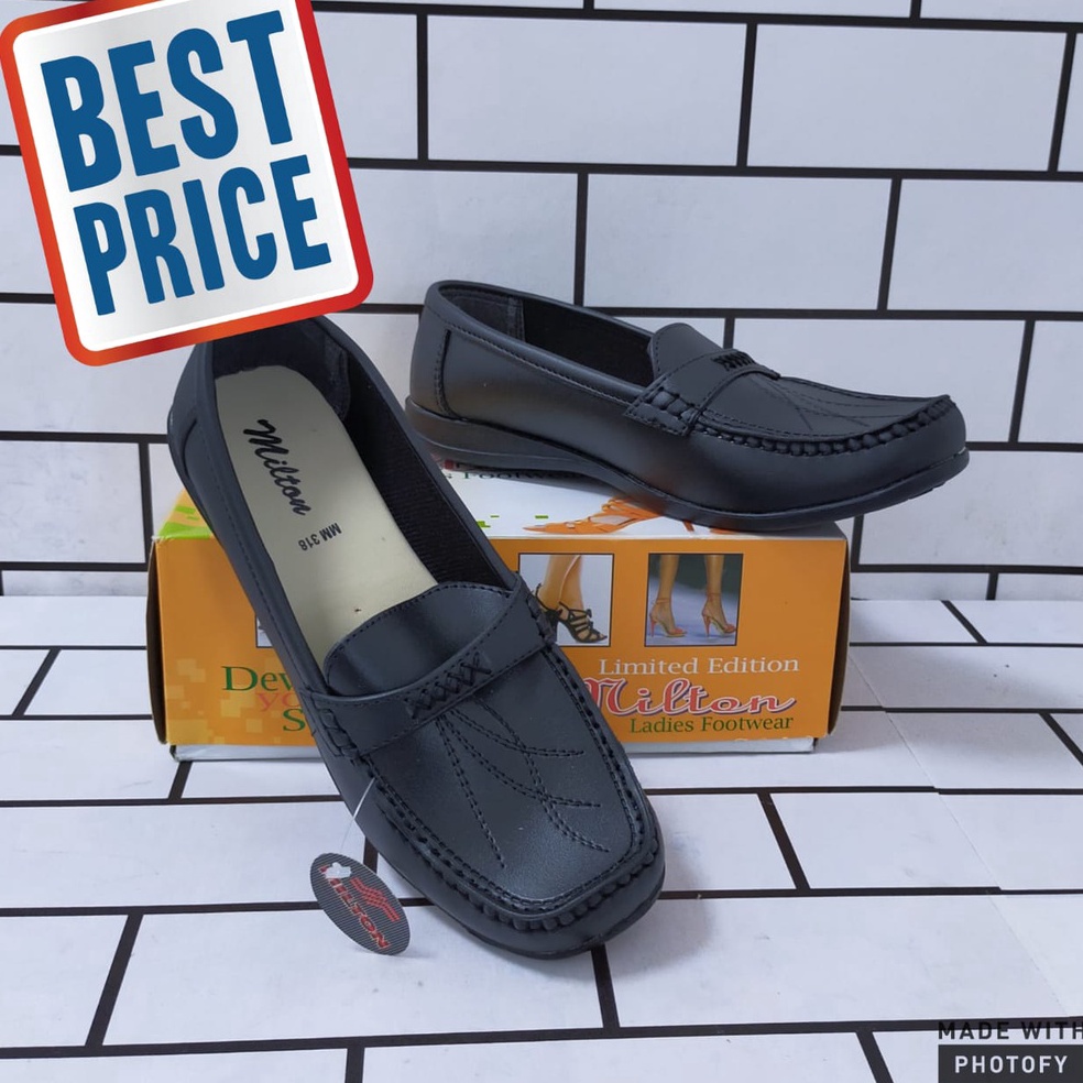 NEW STOCK SEPATU PANTOPEL MILTON WANITA/SEPATU PANTOPEL MM MILTON WANITA