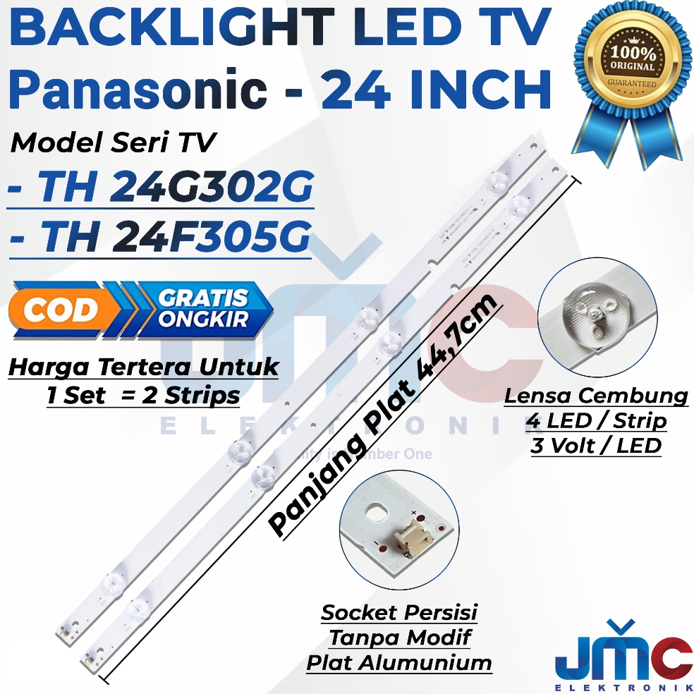 TREND TERBARU Backlight Tv Led Panasonic 24 Inch Th24f305g Th24g302g Th-24f305g Th-24g302g 24f305 24