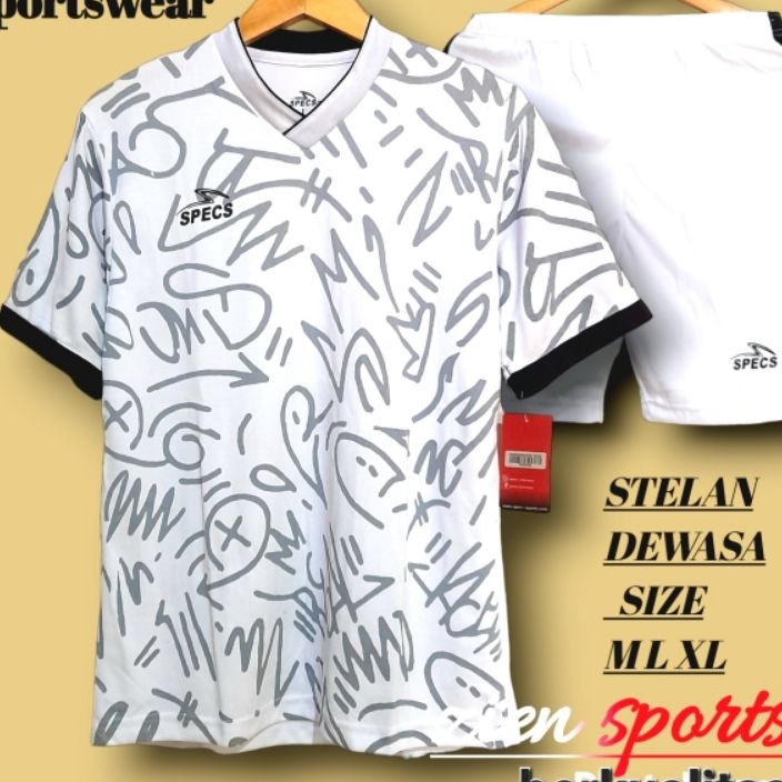 Star Seller JERSEY BAJU BOLA SETELAN FUTSAL DEWASA 1 SET CELANA BAJU (COD).