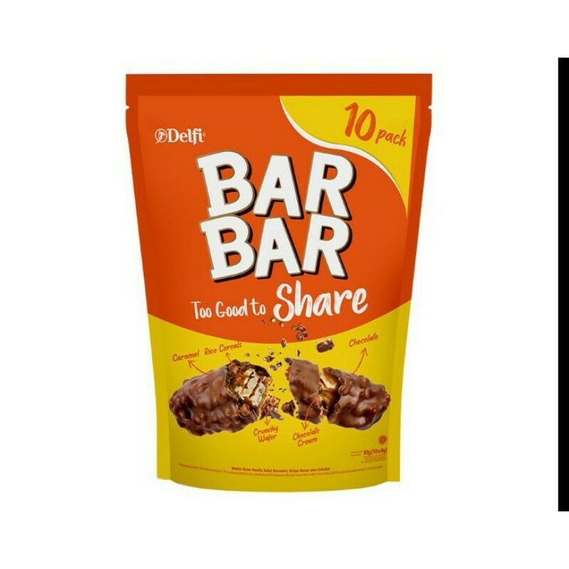 

DELFI Bar Bar Wafer Share Pack 80 g