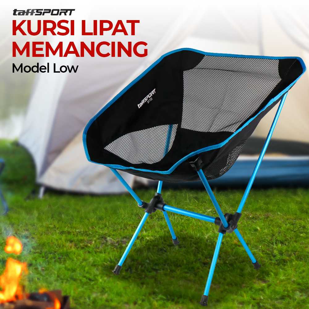 TaffSPORT Kursi Lipat Memancing Folding Fishing Chair - SF733