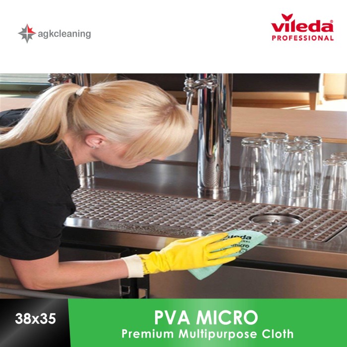 Pva Crofibre Cloth - Kain Lap Crofibre - Lap Kanebo (Pva) Yellow