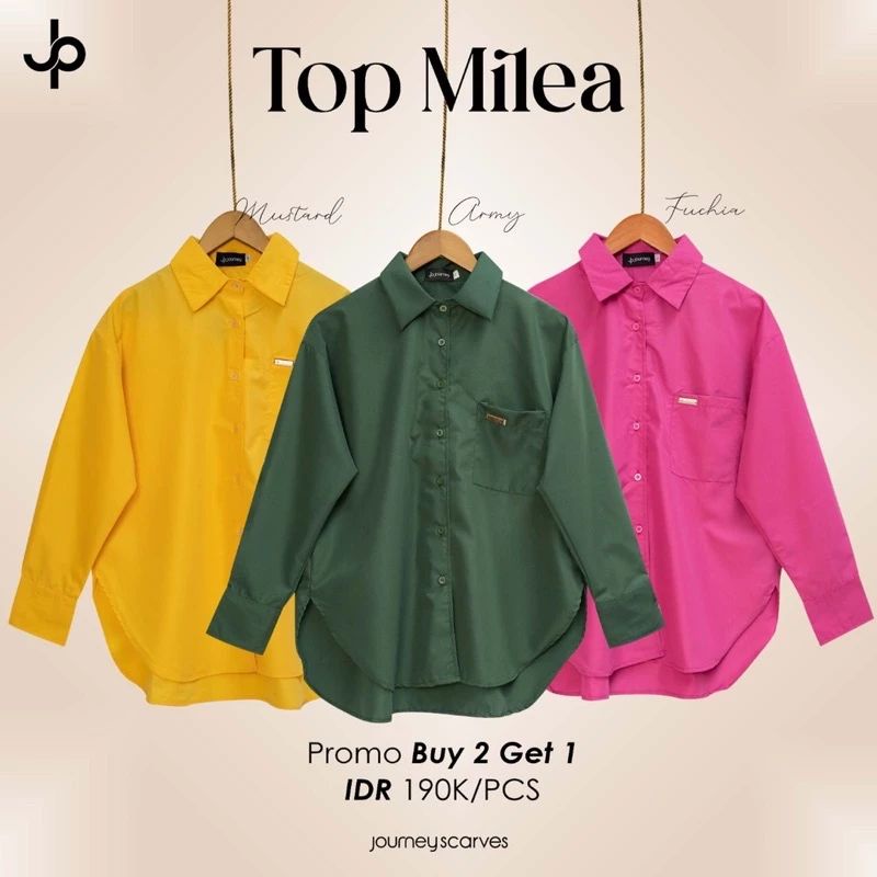 TOP MILEA BY JOURNEY SCARVES