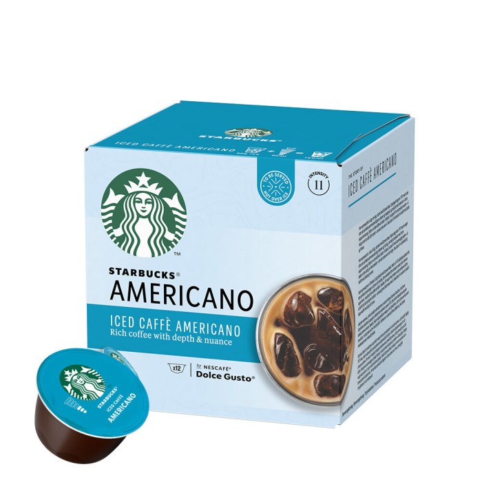 

Nescafe Dolce Gusto Starbucks Iced Caffe Americano Coffee Capsule