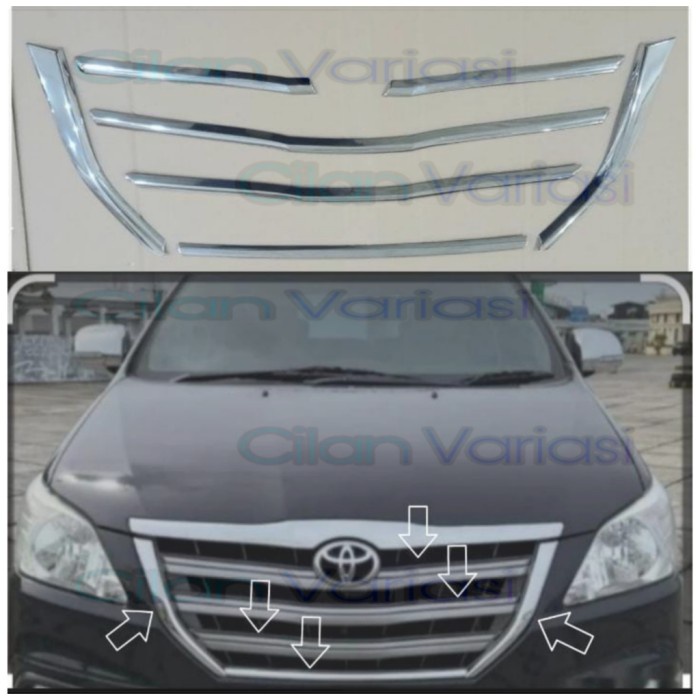 ✅Original List Grill Toyota Grand Inova 2014 - 2015 Bisa Gojek