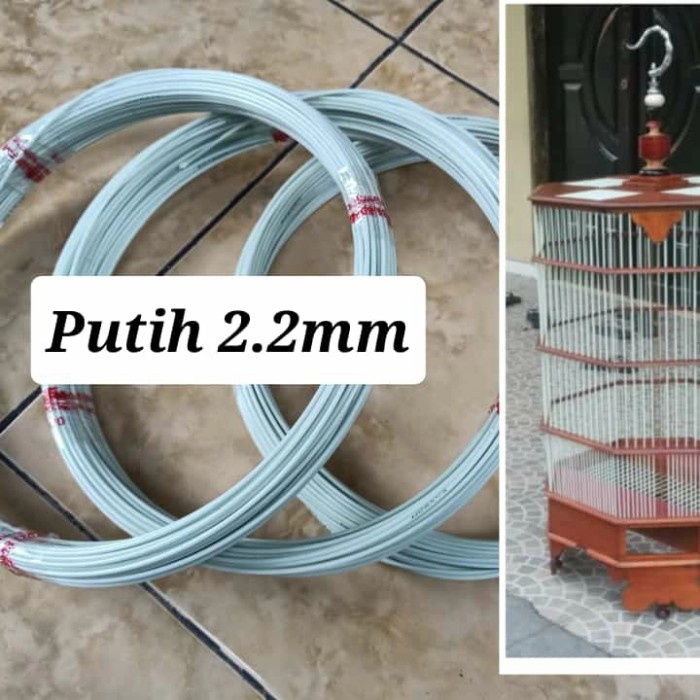 jeruji fiber putih susu 2.2mm