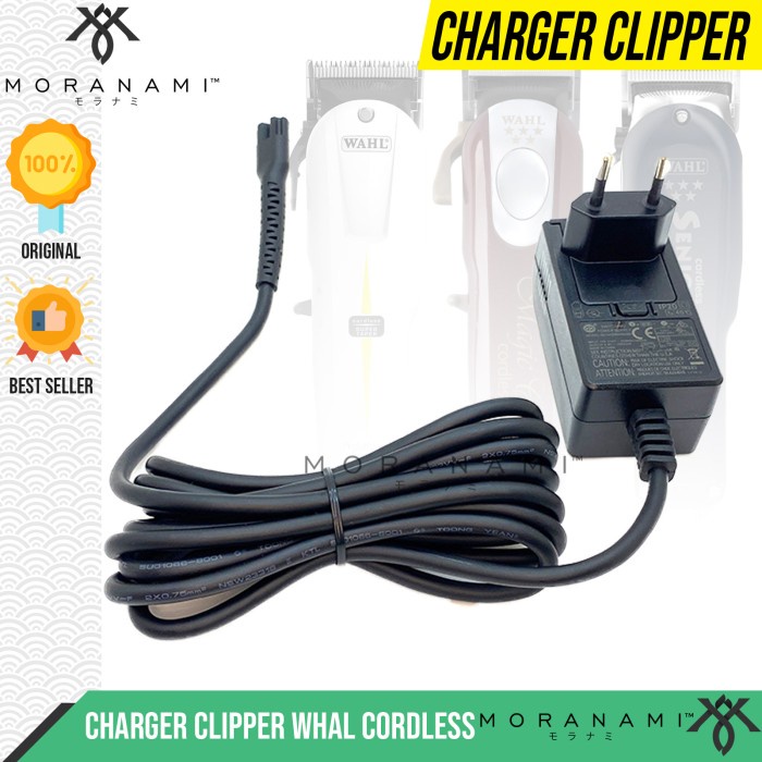 [Ori] Kabel Charger Hair Clipper Wahl Super Tapr Magic Clip Senior Cordless Terbaru