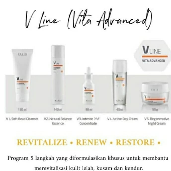 Mo Bskin V Line Set, Hdi Original