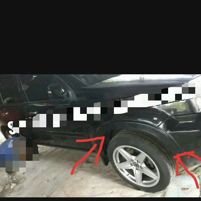 [Original] Over Fender Xtrail T30 Original 1 Pc Terbatas