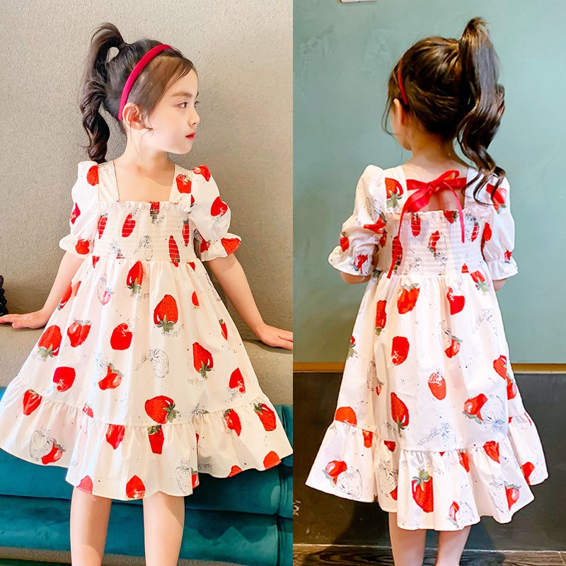 Dress Anak Perempuan 3 4 Tahun 2 5 6 Cewek Umur 9 12 Thn 1 7 8  Baju Pesta Anak Terbaru 2023 Mewah L