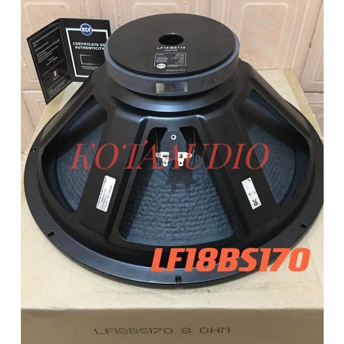 SPEAKER WOOFER RCF LF18BS170/LF18 BS170/LF 18BS170/LF18BS 170 18 INCH
