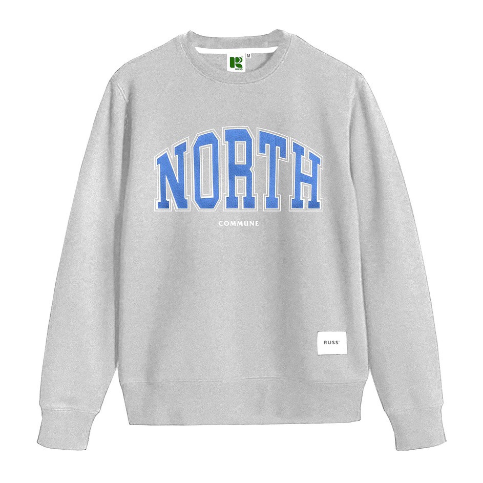 ℡SAND℡ CREWNECK RUSS & CO / CREWNECK EAST / CREWNECK NORTEAST RUSS CO PREMIUM V-29