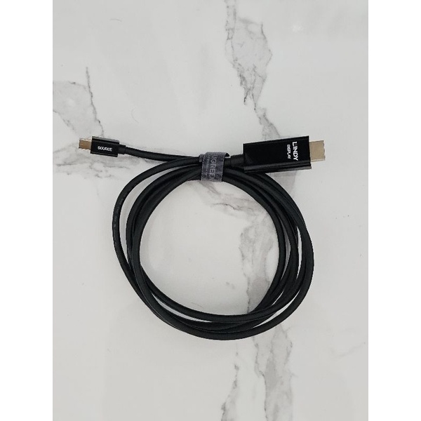 Lindy 2M Mini DisplayPort to HDMI Thunderbolt adapter cable HDR (Ori)