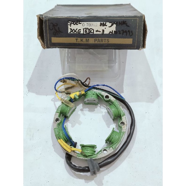 Spul Spull Honda C70 Double Mark2 DOLG EX Assy Stator Comp 27993 Ori (NOS, SEGEL, GENUINE) Spool Spo