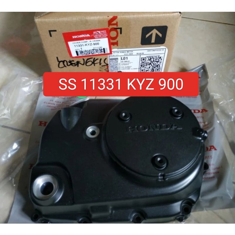 cover crankcase blok bak kanan klos kopling supra x 125 helm in blade new 125 fi injeksi ori 11331 k