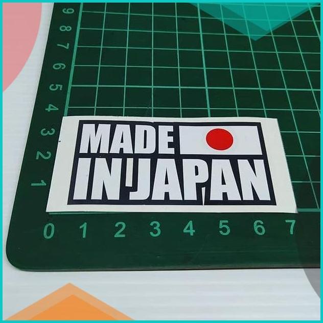 

Cutting Sticker MADE IN JAPAN kotak 6X3CM 20JVLZ3 parts