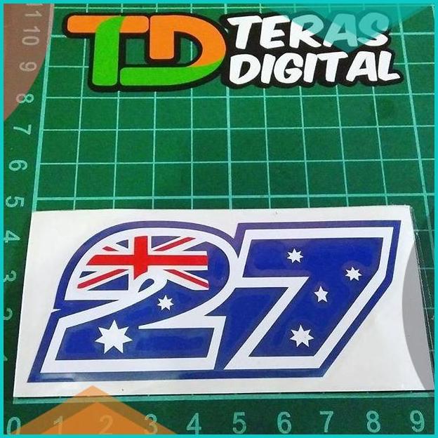 

Cutting Sticker 27 9cm Casey Stoner. 20JVLZ3 tools n parts