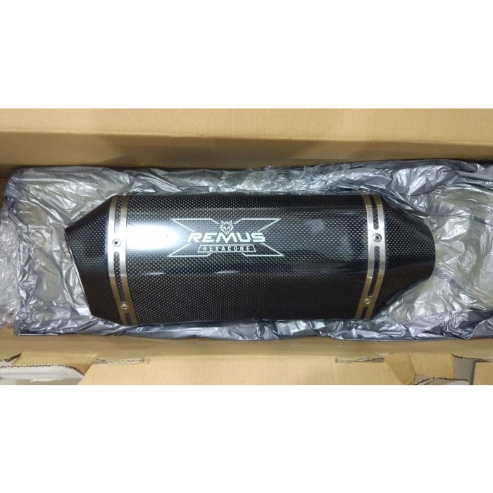 [Baru] Knalpot Slip On Carbon Remus Hexacone Yamaha R6 Yzf-R6 Original Diskon