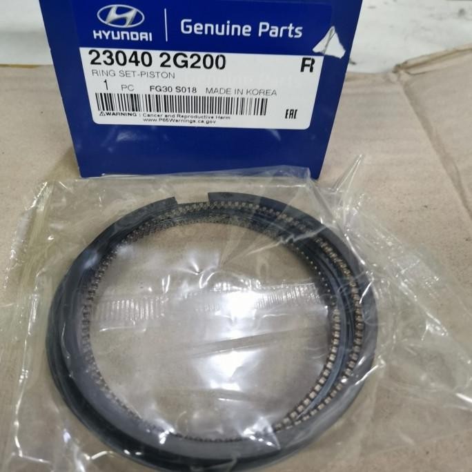 ✨Ready Ring Piston Hyundai H1 Bensin / New Santa Fe Bensin Original Hyundai Diskon