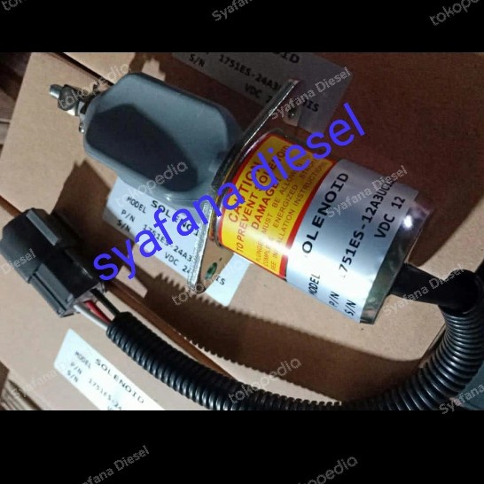 SADS SOLENOID FUEL STOP 12V SOLENOID ENGINE STOP 12V