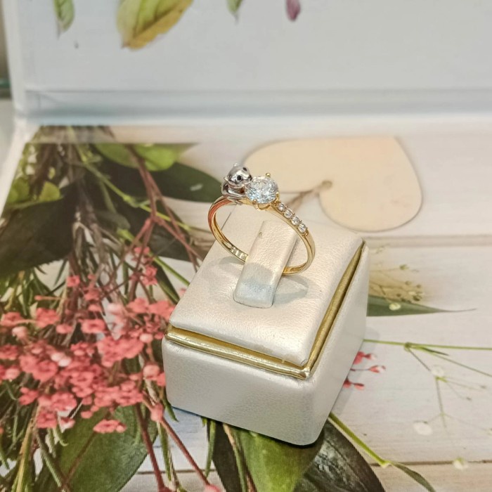 ✨Termurah Cincin Mas Kuning Mata 375 Terbatas
