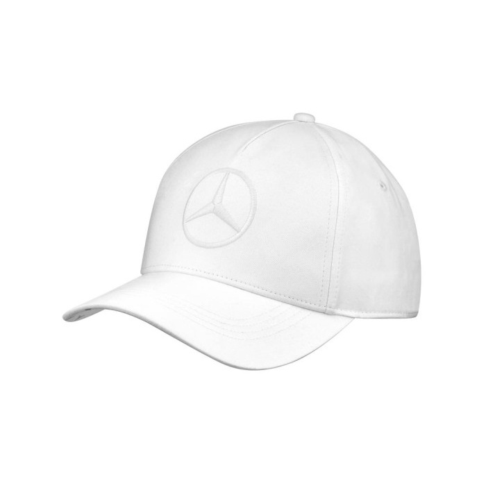TOPI MERCEDES CAP WHITE, POLYESTER B66956019 ORIGINAL MERCEDES-BENZ