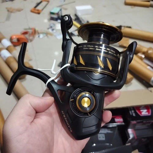 ✨Ori Reel Spinning Penn Slammer Iv 6500 Hs Gold New 2021 Terbatas