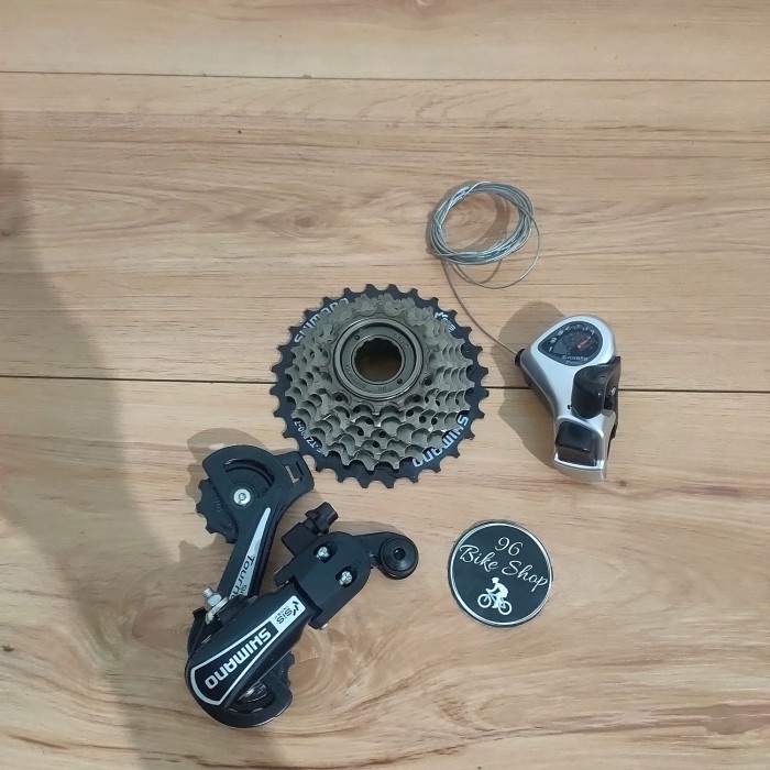 [New Ori] Groupset Mini Shimano 7 Speed Sepeda Lipat Bisa Gojek