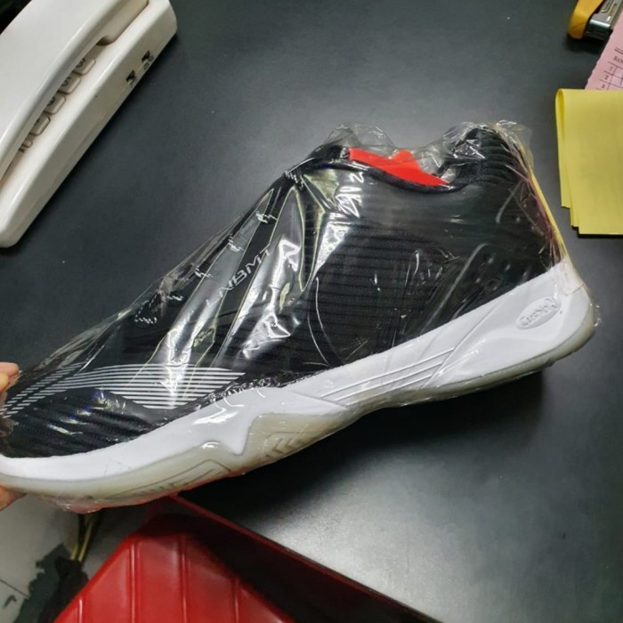 [Best Seller] Sepatu Badminton Lining Cloud Ace G8 Black/Silver Terbaru