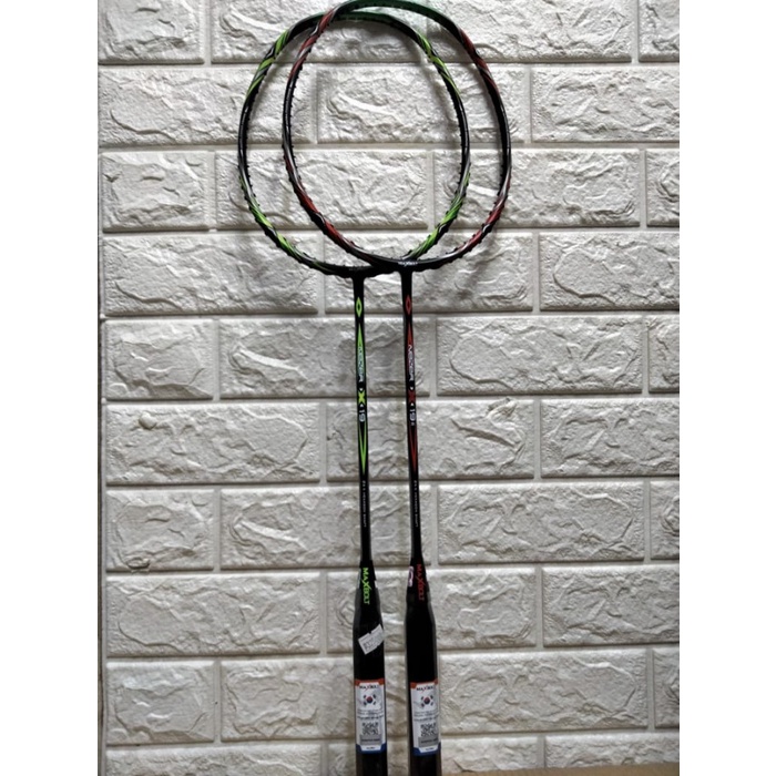 [New Ori] Raket Badminton Maxbolt Nezer X19 / Nezer 19R Original Bisa Gojek
