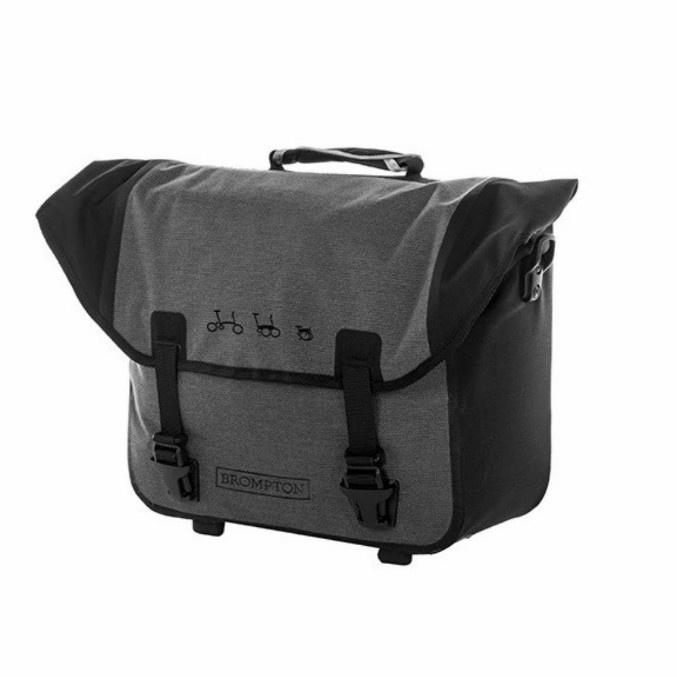 ✨Ori Tas Sepeda - Ortlieb Brompton O Bag - Grey Diskon