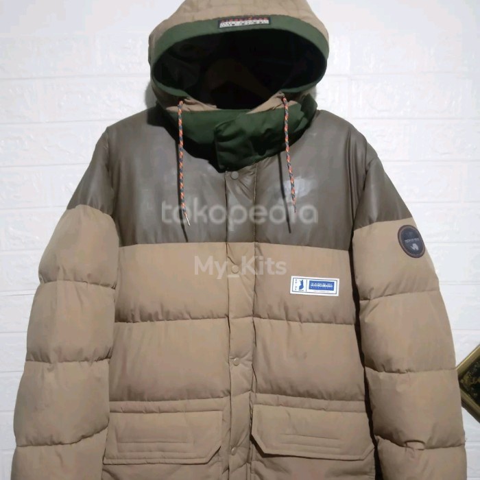 ✨New Ori Napapijri A-Kamppi Blu Marine Down Jacket _x000D_
 Terbaru