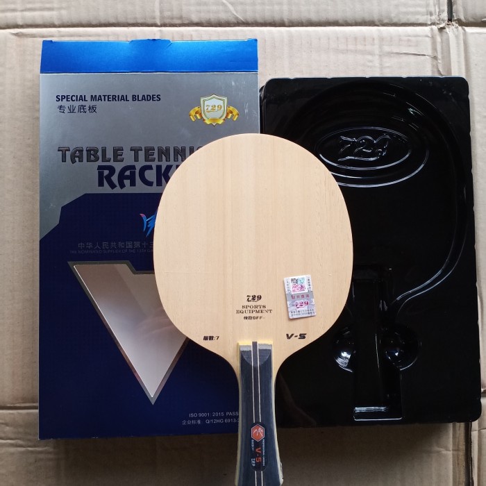 [New] Bet Kayu Ping Pong Tenis Meja 729 V5 Friendship Professional Carbon Limited