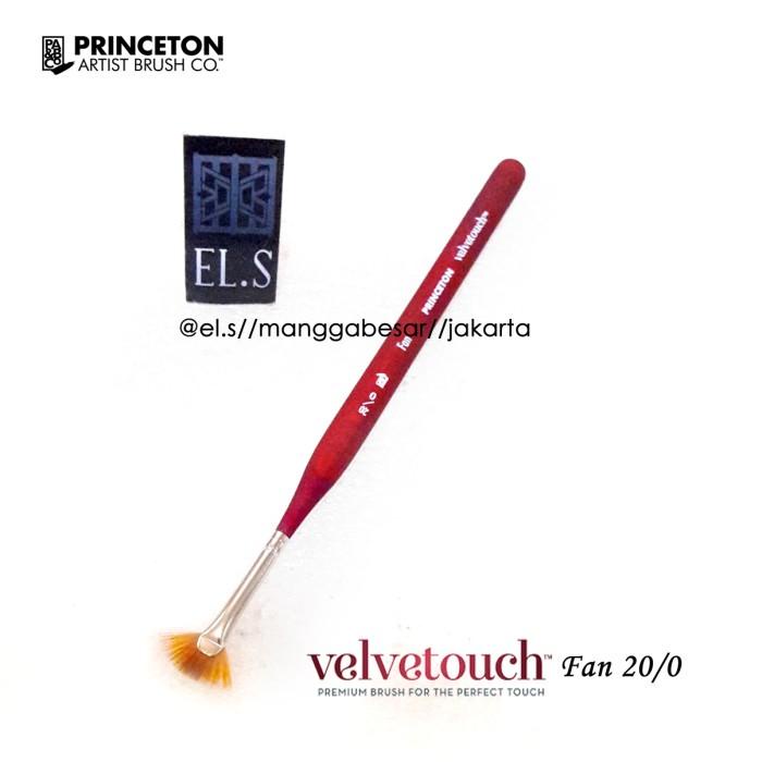

Princeton Velvetouch Brush Fan 20/0 ( Kuas Lukis )