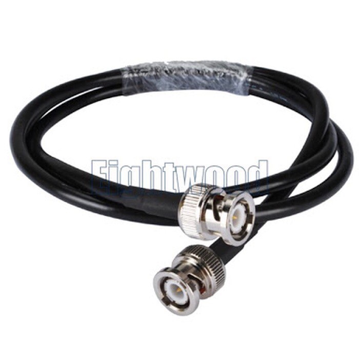 Terlaris Kabel Jumper/Extension Bnc Male To Bnc Male Rg58 Panjang 15M