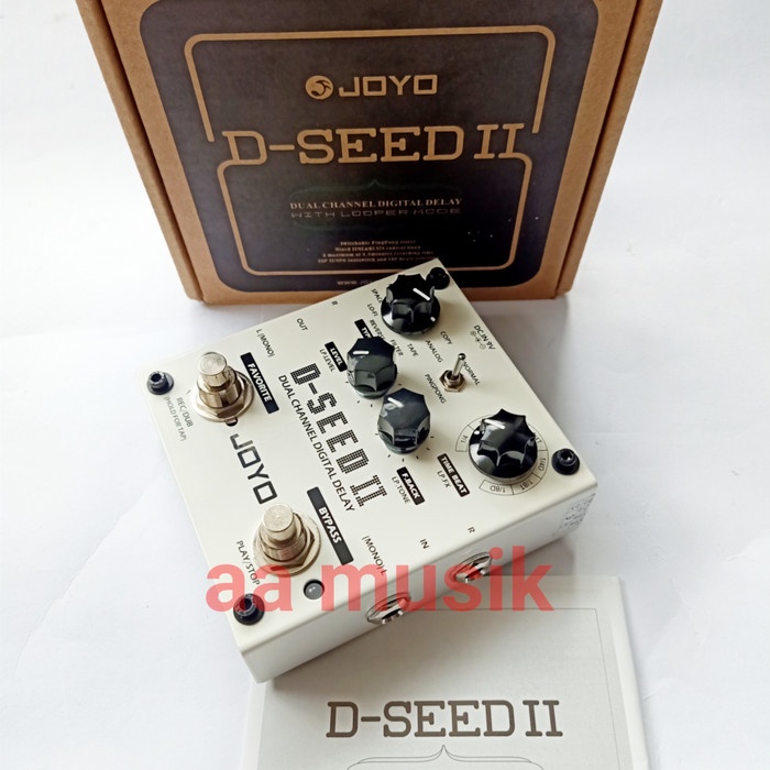 ✨New Pedal Effect Gitar Joyo Dseed Ii Original Joyo Dseed2 Terbaru